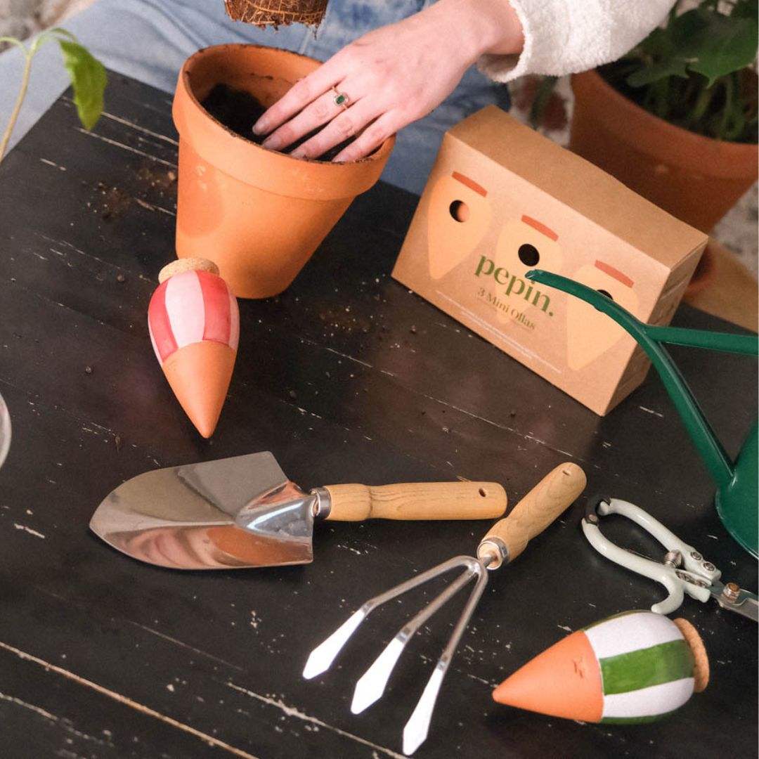 Trio Mini Ollas - The Striped Ones