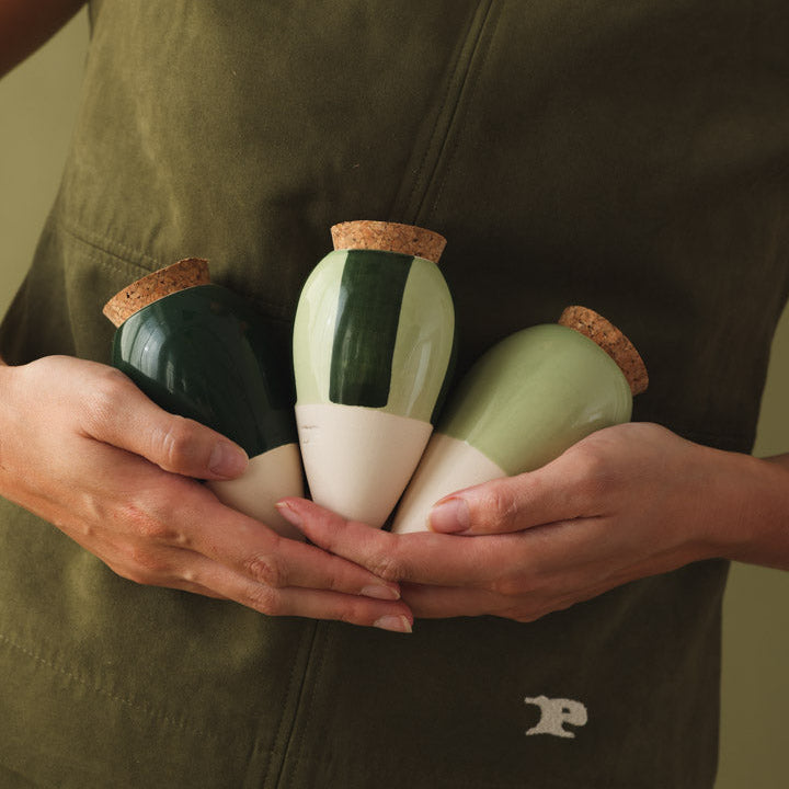 Trio Mini Ollas - Les Verts
